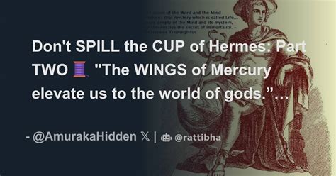 spilling the cup of hermes|the cup of hermes.